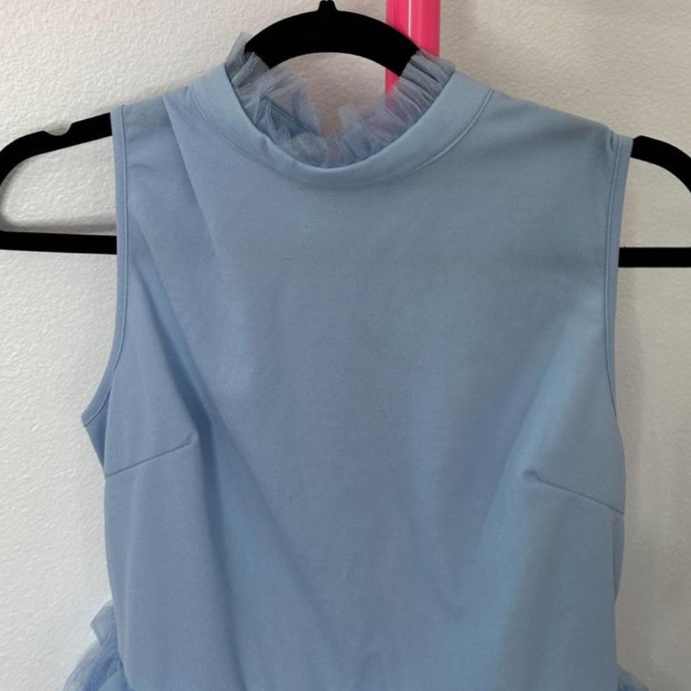 SHEIN RUFFLE MESH DRESS - SIZE M - Picture 5 of 5